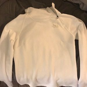 North face women’s quarter zip white